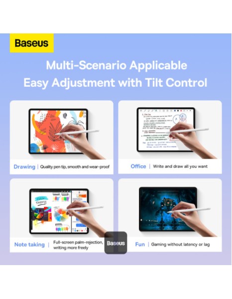 Baseus IT Stylus Active Smooth Writing 2 Series Dual Charging Baseus IT Stylus Active Smooth Writing 2 Series Dual Charging