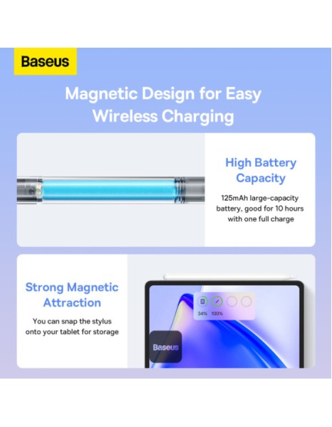 Baseus IT Stylus Active Smooth Writing 2 Series Dual Charging Baseus IT Stylus Active Smooth Writing 2 Series Dual Charging