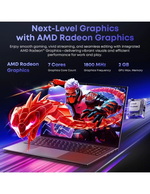 Chuwi Laptop CoreBook Plus 16'' R5-7430U 16Gb + 512GB Windows 11 Home Chuwi Laptop CoreBook Plus 16'' R5-7430U 16Gb + 512GB Windows 11 Home