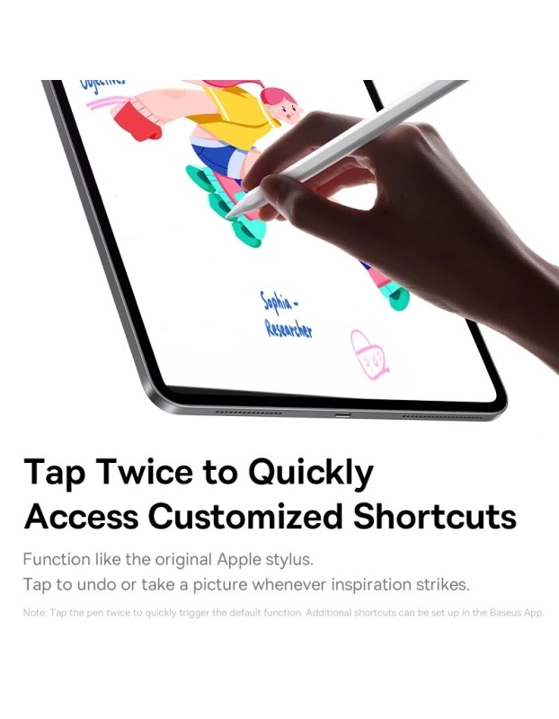 Baseus IT Stylus Smooth Writing PS3 Pro 360 degrees Touch Wired Charging Baseus IT Stylus Smooth Writing PS3 Pro 360 degrees Touch Wired Charging