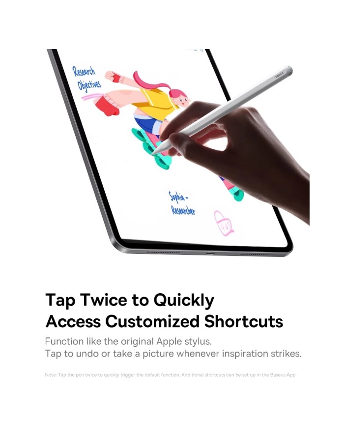 Baseus IT Stylus Smooth Writing PS3 Pro 360 degrees Touch Wired Charging Baseus IT Stylus Smooth Writing PS3 Pro 360 degrees Touch Wired Charging