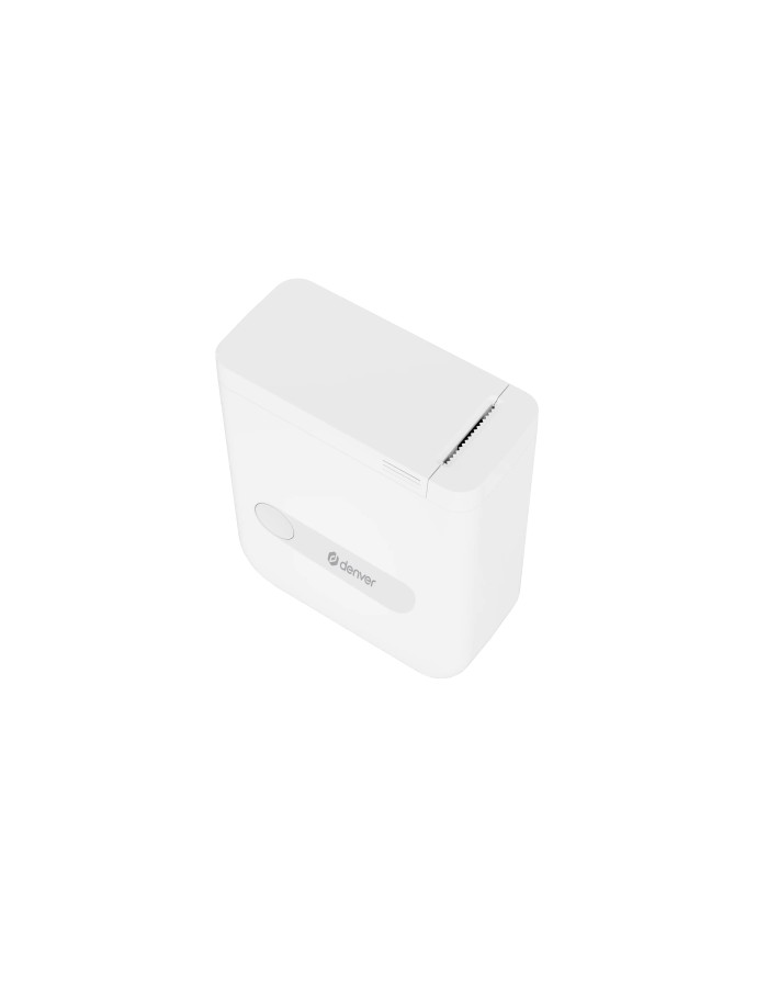 Denver MBP-16W Mini Thermal Label Printer with Bluetooth, Prints via Phone APP, Including 4x Label Rolls Denver MBP-16W Mini Thermal Label Printer with Bluetooth, Prints via Phone APP, Including 4x Label Rolls