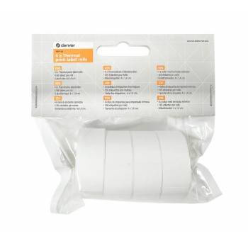 Denver PSP-20 Pack of 4x Label Sticker Rolls For MBP-16