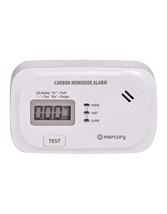 Mercury COD-208A Carbon Monoxide Alarm 350.145UK