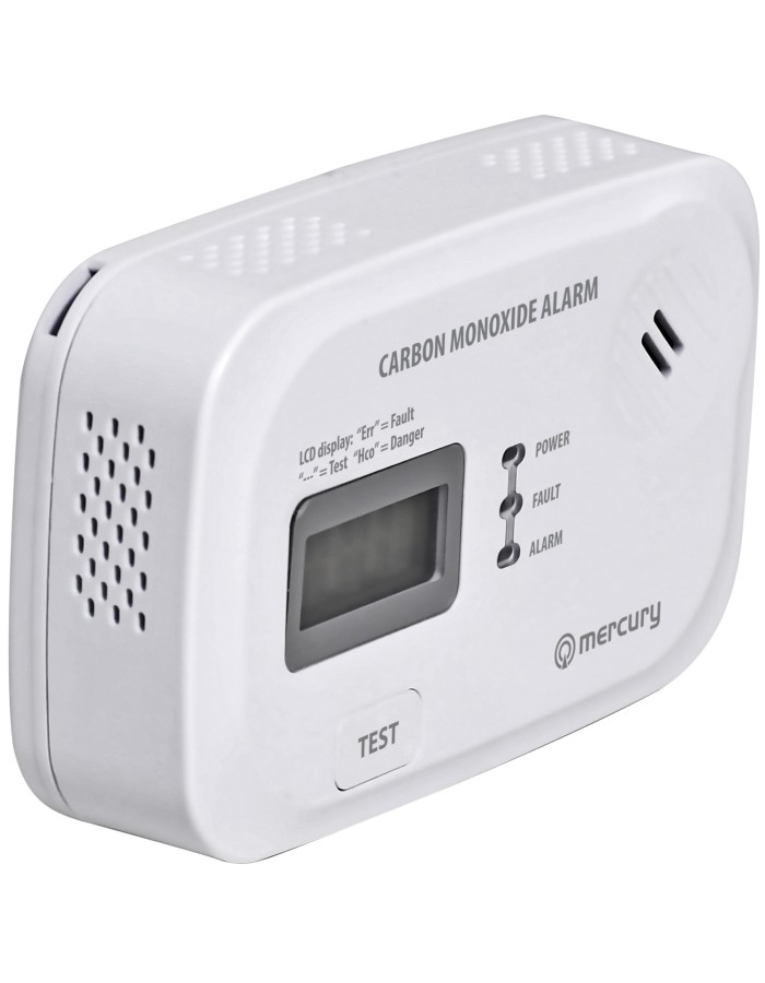 Mercury COD-208A Carbon Monoxide Alarm 350.145UK