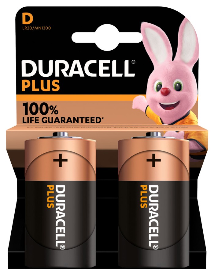 Duracell Plus Alkaline D (2pcs) Duracell Plus Alkaline D (2pcs)