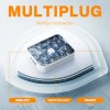 Tessan TS-202-C 4-Gang AC Extension 2m 13A with 2x USBA 1x USBC 15W Tessan TS-202-C 4-Gang AC Extension 2m 13A with 2x USBA 1x USBC 15W