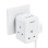 Tessan TS-227-PD 3-Gang 13A AC Plug Through with 2x USBA & 1x USBC 20W