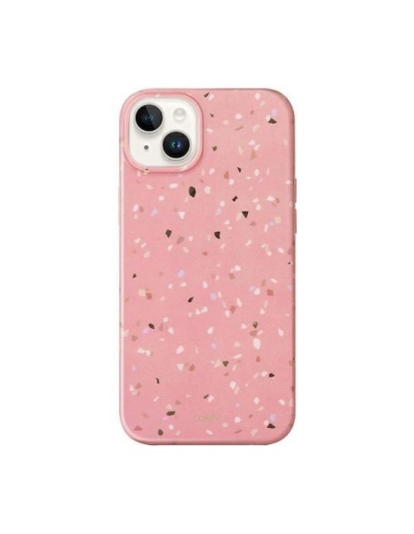 Uniq Coehl Terrazzo case for iPhone 14 - pink