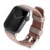 Uniq Linus Apple Watch Series 4/5/6/7/8/SE/SE2 strap 38/40/41mm. Airosoft Silicone pink/blush pink Uniq Linus Apple Watch Series 4/5/6/7/8/SE/SE2 strap 38/40/41mm. Airosoft Silicone pink/blush pink