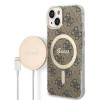 Set Guess GUBPP14MH4EACSW Case+ Charger iPhone 14 Plus 6.7" brown/brown hard case 4G Print MagSafe Set Guess GUBPP14MH4EACSW Case+ Charger iPhone 14 Plus 6.7" brown/brown hard case 4G Print MagSafe