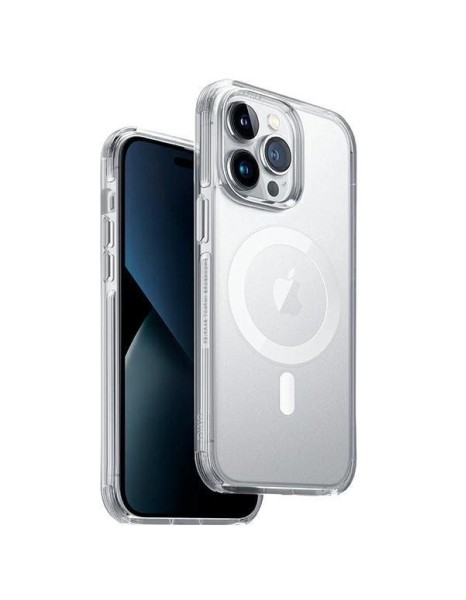 Uniq Combat Magclick Charging case for iPhone 14 Pro Max - transparent