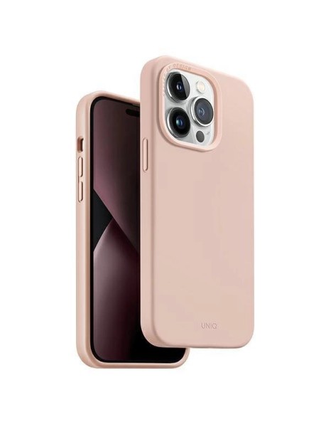 Uniq Lino Hue Magclick Charging case for iPhone 14 Pro Max - pink Uniq Lino Hue Magclick Charging case for iPhone 14 Pro Max - pink