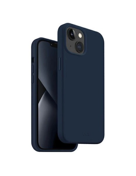 Uniq Lino case for iPhone 14 Plus - blue Uniq Lino case for iPhone 14 Plus - blue