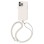 Uniq Coehl Creme Magnetic Charging case for iPhone 15 Pro - light gray