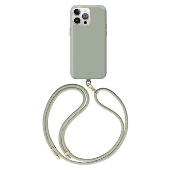 Uniq Coehl Creme Magnetic Charging case for iPhone 15 Pro - sage