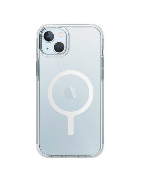 Uniq Combat Magclick Charging case for iPhone 15 Plus - white