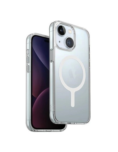 Uniq LifePro Xtreme Magclick Charging case for iPhone 15 Plus - transparent