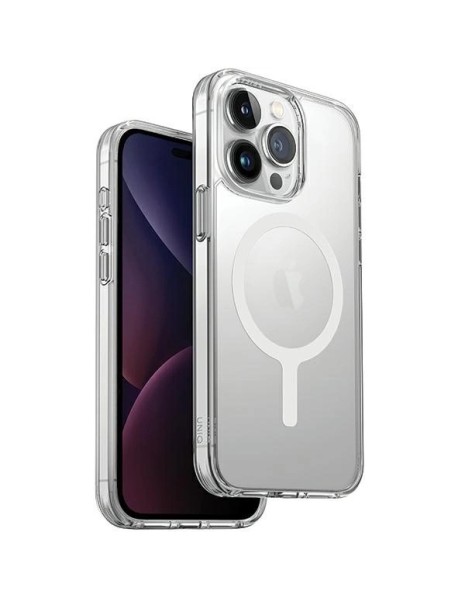 Uniq LifePro Xtreme Magclick Charging case for iPhone 15 Pro - transparent