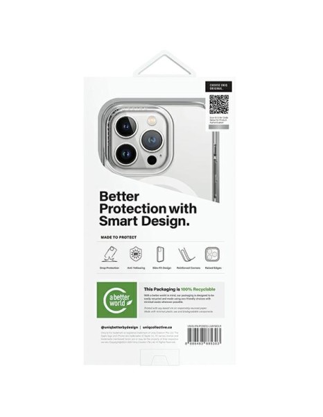 Uniq LifePro Xtreme Magclick Charging case for iPhone 15 Pro - transparent