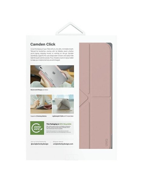 Uniq Camden Click case for iPad Air 11" 2024 - pink