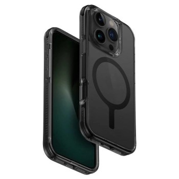 Uniq Combat iPhone 16 Pro Max 6.9" case Magclick Charging black/carbon black