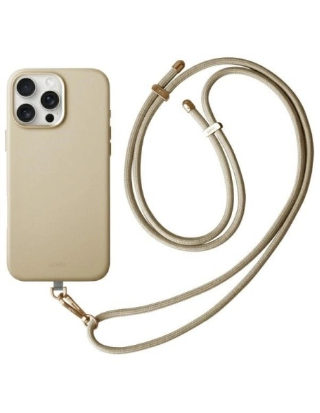 Uniq Coehl Muse Magnetic Charging Case for iPhone 16 Pro Max - Beige