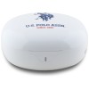 TWS US Polo DH Logo Bluetooth Headphones - White TWS US Polo DH Logo Bluetooth Headphones - White