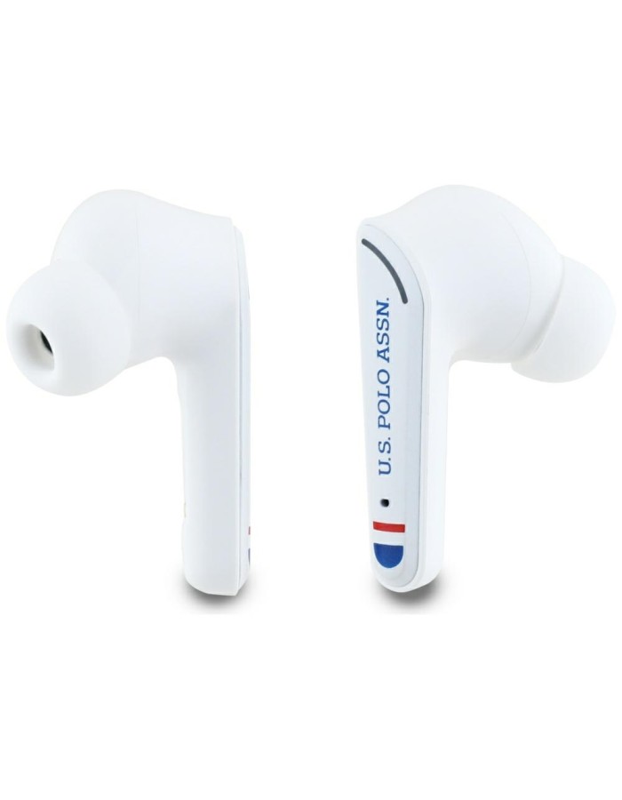 TWS US Polo DH Logo Bluetooth Headphones - White TWS US Polo DH Logo Bluetooth Headphones - White