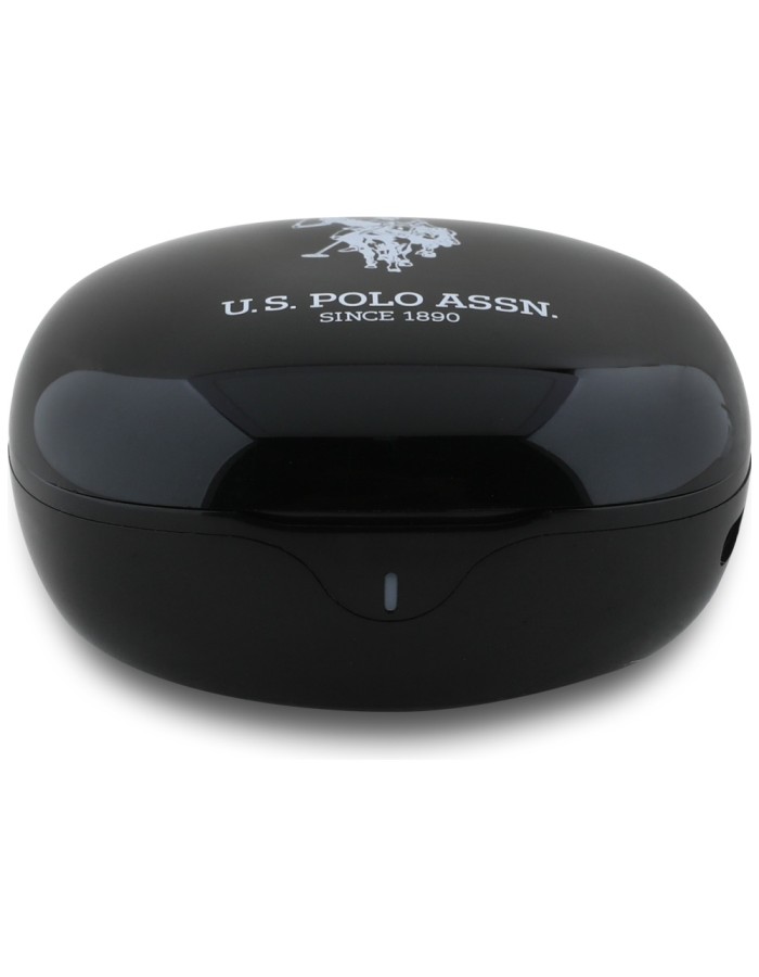 TWS US Polo DH Logo Bluetooth Headphones - Black TWS US Polo DH Logo Bluetooth Headphones - Black