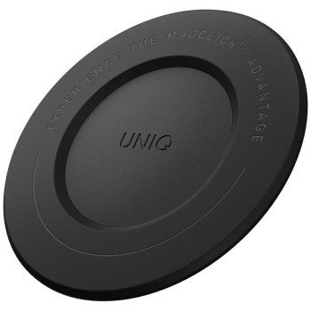 Uniq SnapMount Self-Adhesive Magnetic Holder - Black