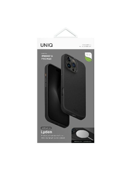 Uniq Lyden Magclick Charging Case for iPhone 16 Pro Max - Black