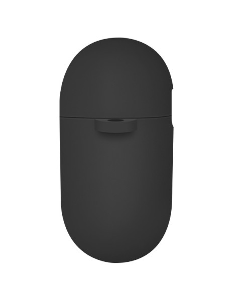Uniq Nexo AirPods 4 + Ear Hooks Silicone case - black