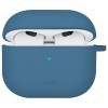 Uniq Nexo AirPods 4 + Ear Hooks Silicone case - blue Uniq Nexo AirPods 4 + Ear Hooks Silicone case - blue