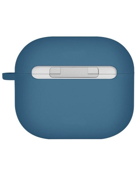 Uniq Nexo AirPods 4 + Ear Hooks Silicone case - blue Uniq Nexo AirPods 4 + Ear Hooks Silicone case - blue