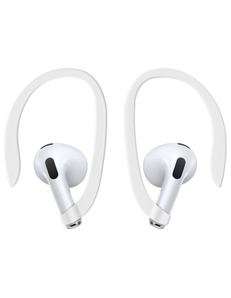 Uniq Nexo AirPods 4 + Ear Hooks Silicone case - blue Uniq Nexo AirPods 4 + Ear Hooks Silicone case - blue