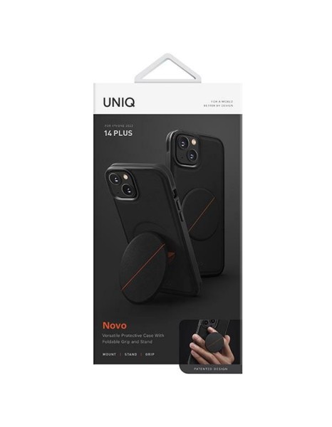 Uniq Novo Case for iPhone 14 Plus / 15 Plus - Black Uniq Novo Case for iPhone 14 Plus / 15 Plus - Black