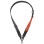 Uniq Vista 2-in-1 phone lanyard - black and orange