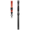 Uniq Vista 2-in-1 phone lanyard - black and orange Uniq Vista 2-in-1 phone lanyard - black and orange