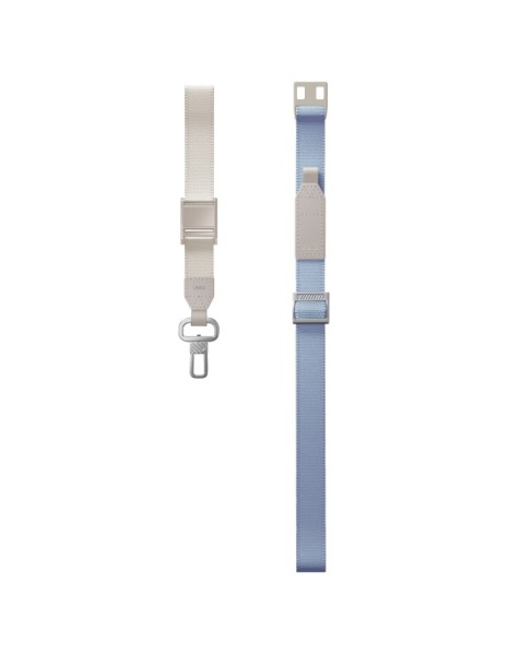 Uniq Vista 2-in-1 phone lanyard - blue and beige Uniq Vista 2-in-1 phone lanyard - blue and beige