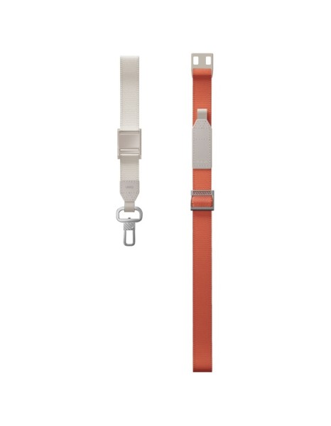 Uniq Vista 2-in-1 phone lanyard - orange and beige Uniq Vista 2-in-1 phone lanyard - orange and beige