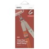 Uniq Vista 2-in-1 phone lanyard - orange and beige Uniq Vista 2-in-1 phone lanyard - orange and beige