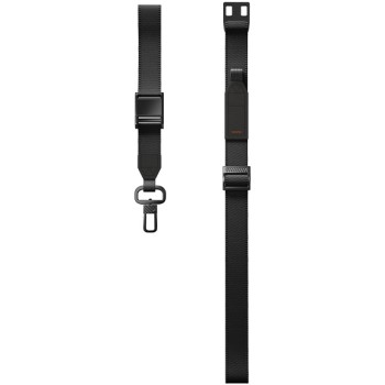 Uniq Vista universal 2-in-1 phone lanyard - black