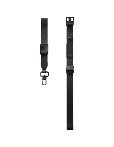 Uniq Vista universal 2-in-1 phone lanyard - black Uniq Vista universal 2-in-1 phone lanyard - black