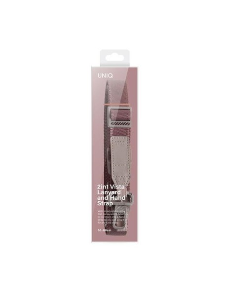 Uniq Vista universal 2-in-1 phone lanyard - pink Uniq Vista universal 2-in-1 phone lanyard - pink