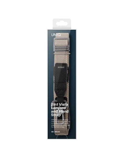 Uniq Vista universal 2-in-1 phone lanyard - green