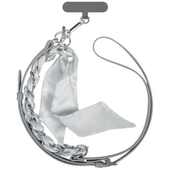 Uniq Coehl Caryne 2-in-1 phone lanyard - gray