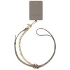 Uniq Coehl Caryne 3-in-1 Phone Lanyard with Card Wallet - Gray Uniq Coehl Caryne 3-in-1 Phone Lanyard with Card Wallet - Gray