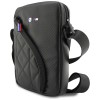 BMW Carbon Pockets & Metal Logo 8" Tablet Bag - Black BMW Carbon Pockets & Metal Logo 8" Tablet Bag - Black