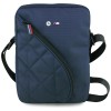 BMW Nylon Pockets & Metal Logo 10" Tablet Bag - Navy Blue BMW Nylon Pockets & Metal Logo 10" Tablet Bag - Navy Blue